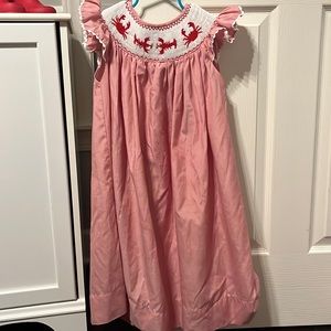 Smocked crab/lobster